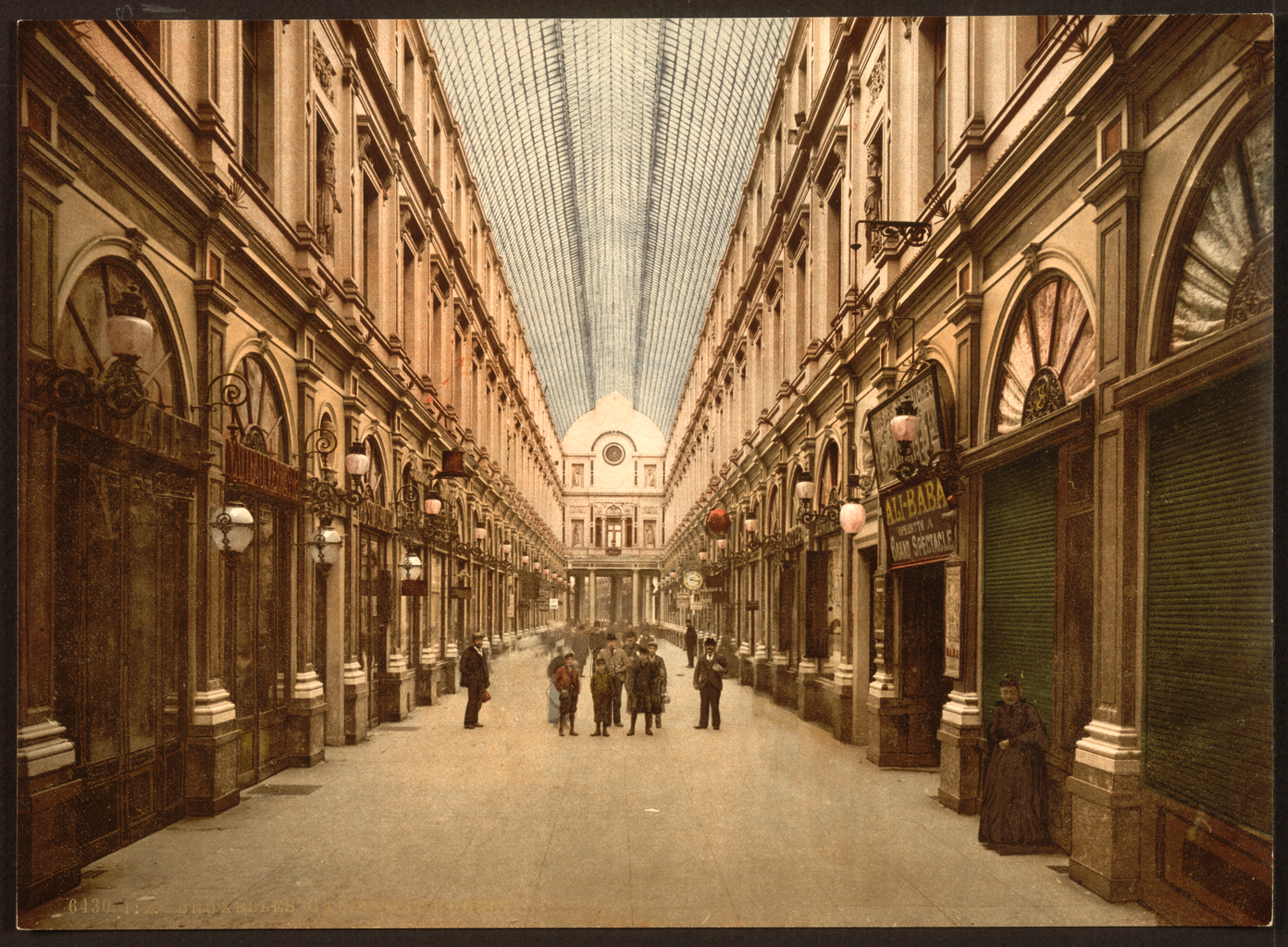The entrance arcade at Tanner Row