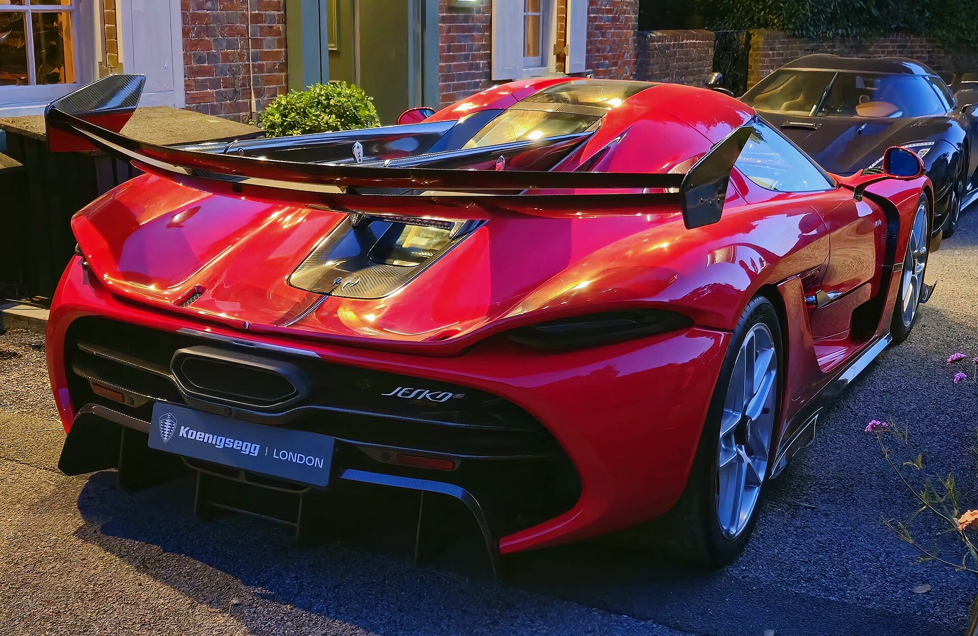 A low-volume hypercar on the Quadriga plinth
